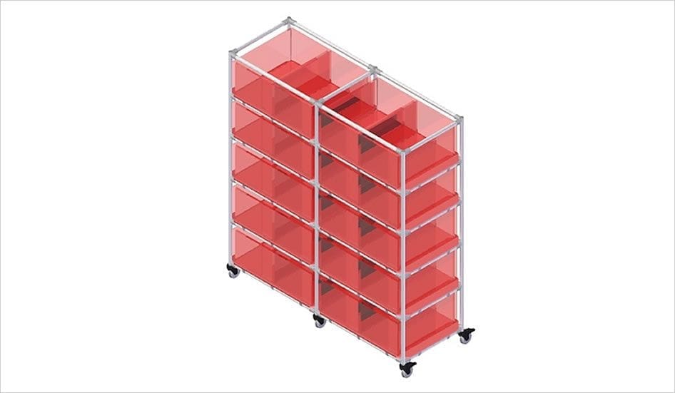Mustering Rack Material Handling | Modular Components & Automation